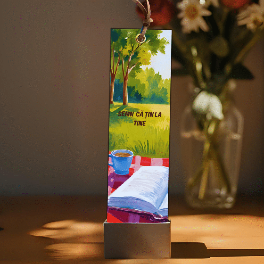 semn de carte model picnic